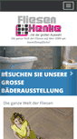 Mobile Screenshot of fliesen-henke.de